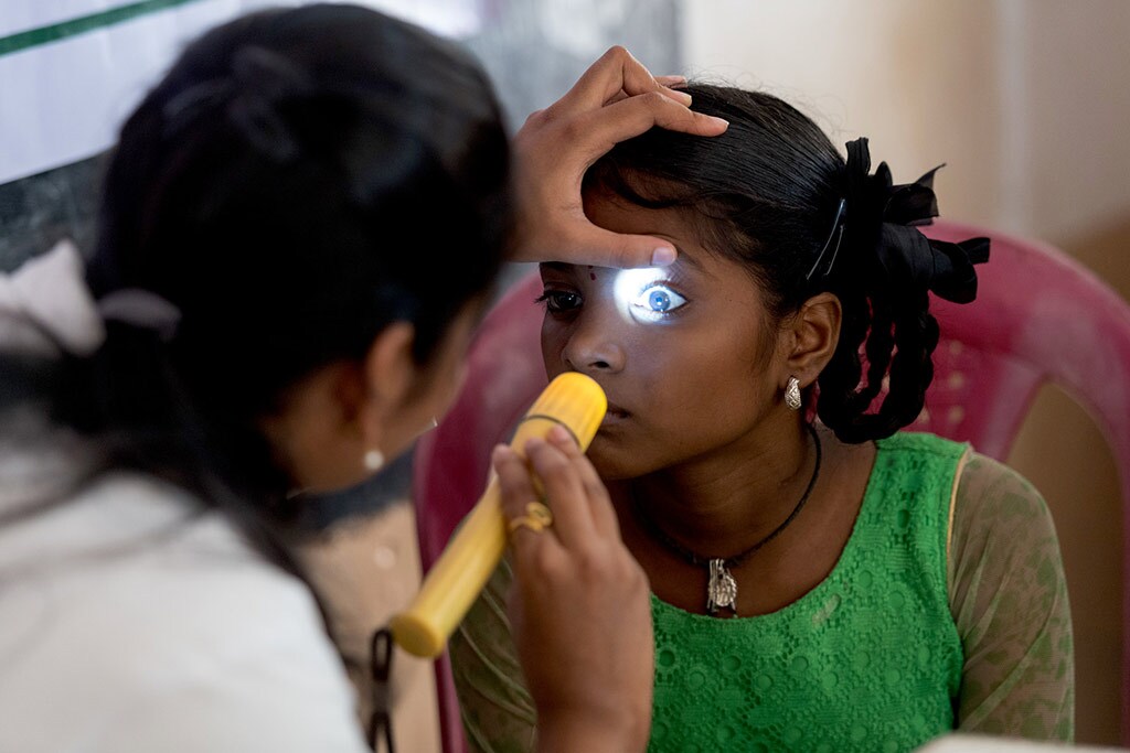 visita oculistica in india