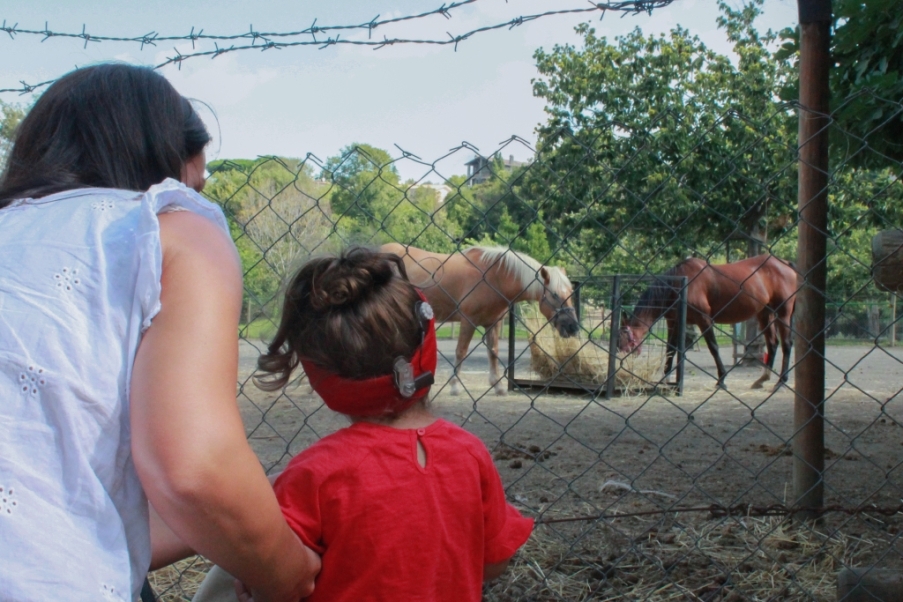 una bambina nel progetto +aria