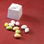 scatolina porta confetti bianca